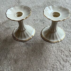 Lenox candles holders
